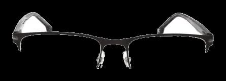 Carrera 291 Negro, vista frontal