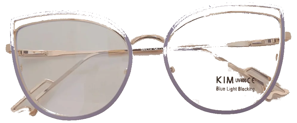 Cat eyes lila, vista frontal