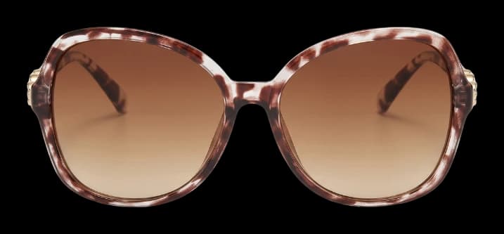 Gafas de Sol Café, vista frontal
